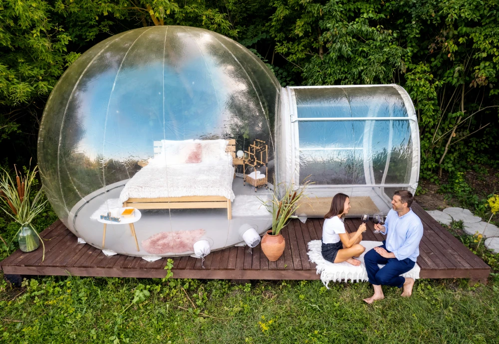 inflatable bubble tent house dome